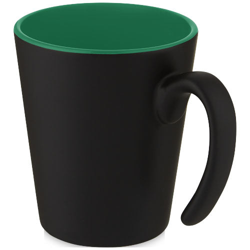 Taza de cerámica con asa de 360 ml