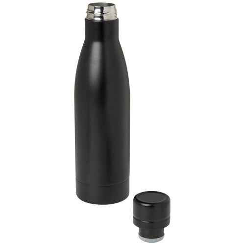 Bidón con aislamiento al vacío de 500 ml de cobre de acero inoxidable reciclado con certificación RCS Vasa