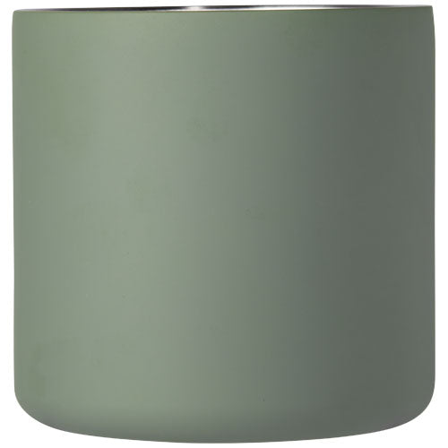 Taza de acero inoxidable reciclado con certificado RCS con aislamiento de cobre de 360 ml Bjorn