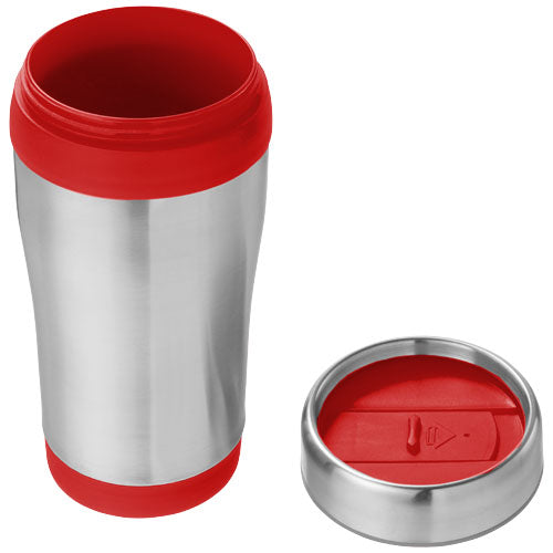 Vaso con aislamiento de acero inoxidable reciclado de 410 ml con certificación RCS Elwood