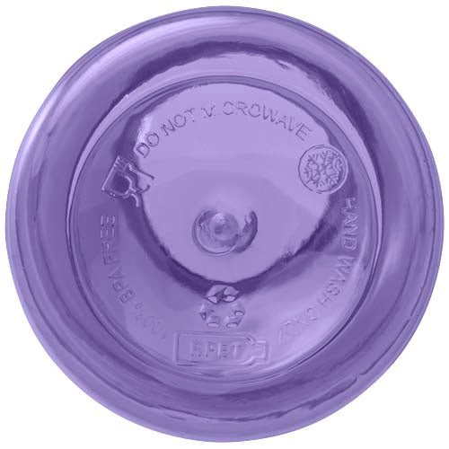 Bidón de 400 ml de plástico reciclado con mosquetón y certificación RCS Oregon