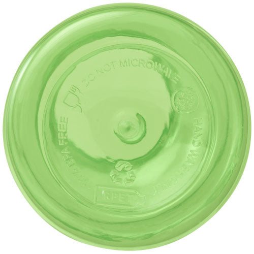 Bidón de 400 ml de plástico reciclado con mosquetón y certificación RCS Oregon