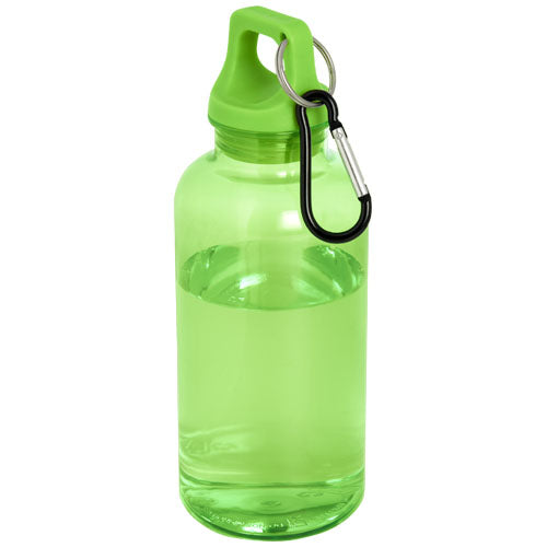 Bidón de 400 ml de plástico reciclado con mosquetón y certificación RCS Oregon