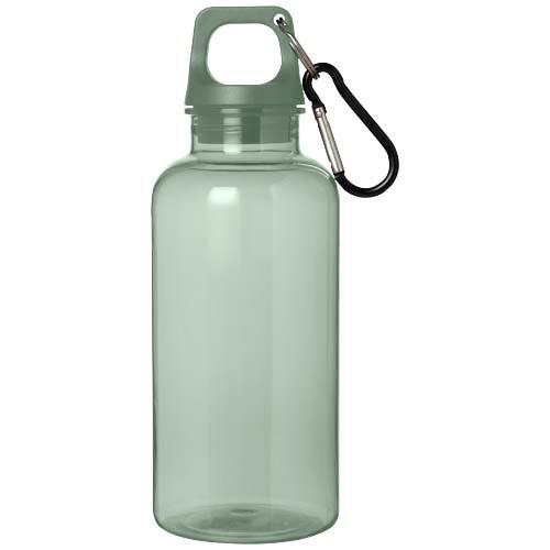 Bidón de 400 ml de plástico reciclado con mosquetón y certificación RCS Oregon