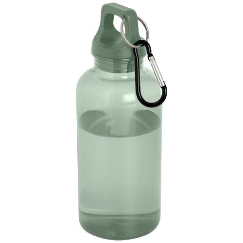 Bidón de 400 ml de plástico reciclado con mosquetón y certificación RCS Oregon