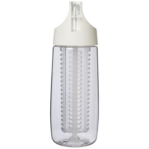 Bidón deportivo en plástico reciclado de 700 ml con tapa Flip e infusor