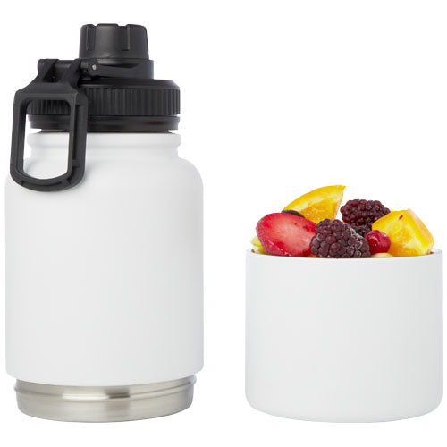 Bidón deportivocon aislamiento de acero inoxidable de 840 ml con certificación RCS