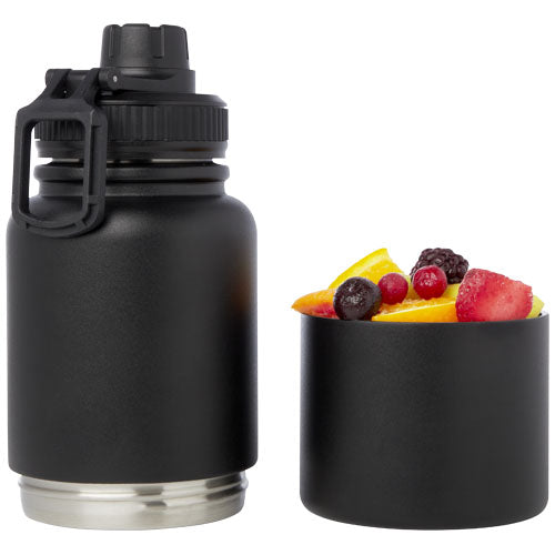 Bidón deportivocon aislamiento de acero inoxidable de 840 ml con certificación RCS