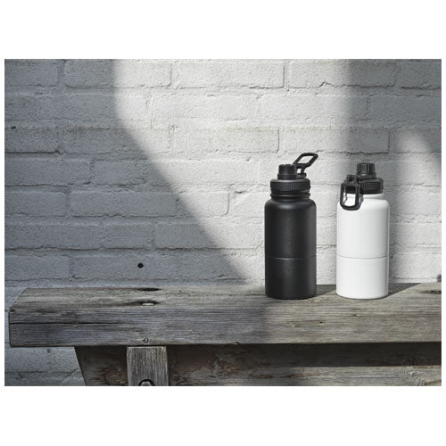 Bidón deportivocon aislamiento de acero inoxidable de 840 ml con certificación RCS