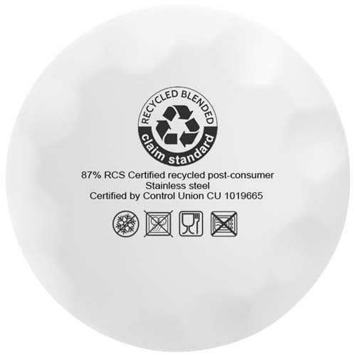 Bidón con aislamiento de acero inoxidable reciclado de 500 ml con certificación RCS Cove