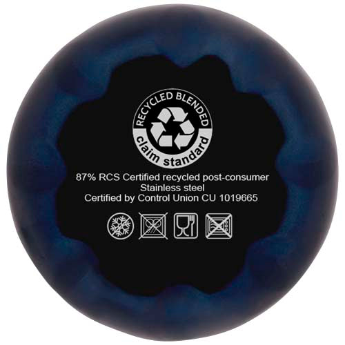 Bidón con aislamiento de acero inoxidable reciclado de 500 ml con certificación RCS Cove