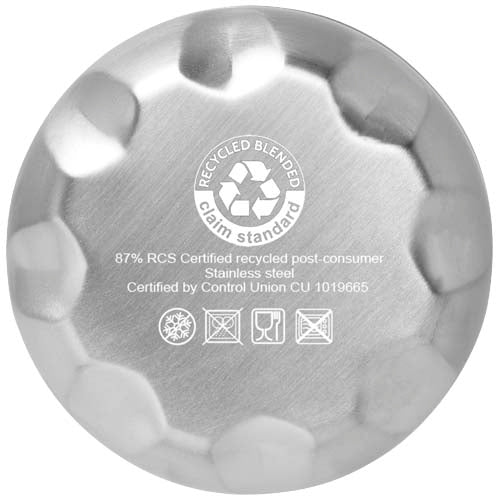 Bidón con aislamiento de acero inoxidable reciclado de 500 ml con certificación RCS Cove