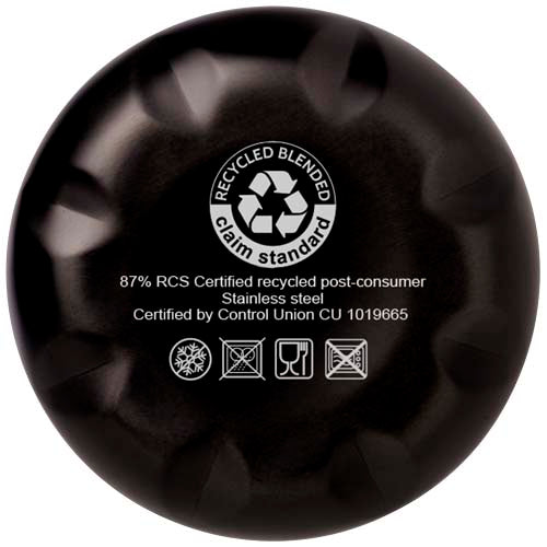 Bidón con aislamiento de acero inoxidable reciclado de 500 ml con certificación RCS Cove