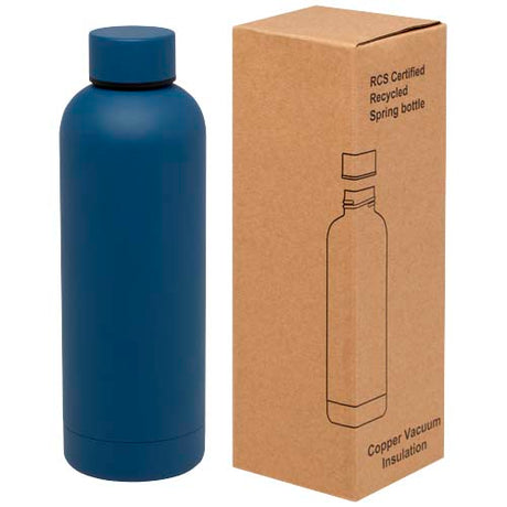 Bidón con aislamiento de cobre de 500 ml de acero inóxidable reciclado con certificado RCS