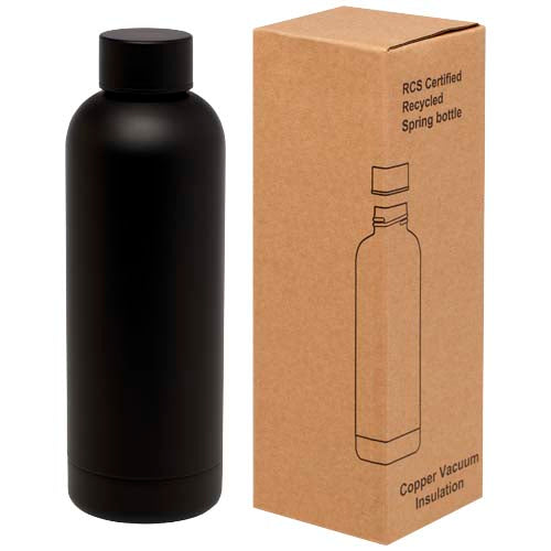 Bidón con aislamiento de cobre de 500 ml de acero inóxidable reciclado con certificado RCS