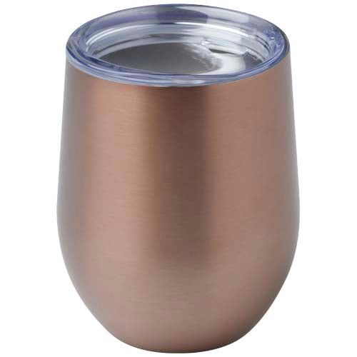 Taza con aislamiento de cobre de 350 ml de acero inóxidable reciclado con certificado RCS
