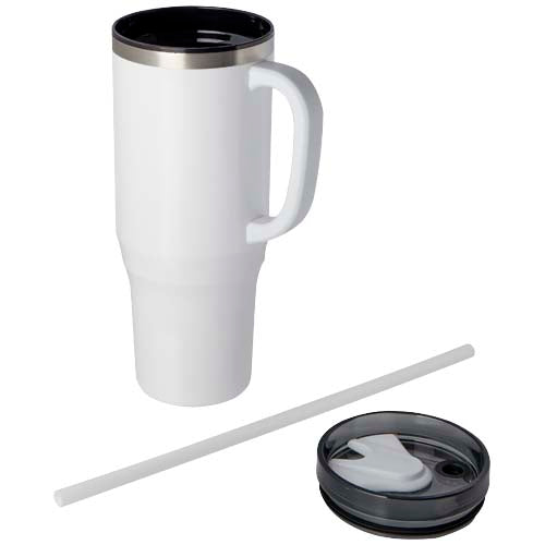 Vaso térmico con pajita de