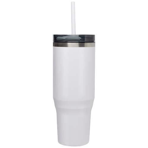 Vaso térmico con pajita de