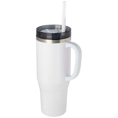Vaso térmico con pajita de
