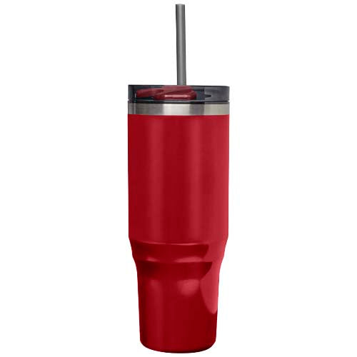 Vaso térmico con pajita de