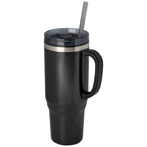 Vaso térmico con pajita de