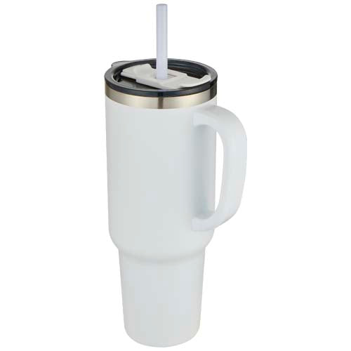 Vaso de cobre de 1200 ml con doble pared, pajita, aislamiento y certificado RCS