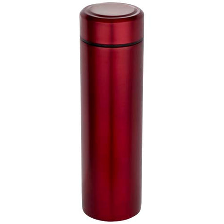 Termo de acero inoxidable de doble pared de 450 ml con colador de té