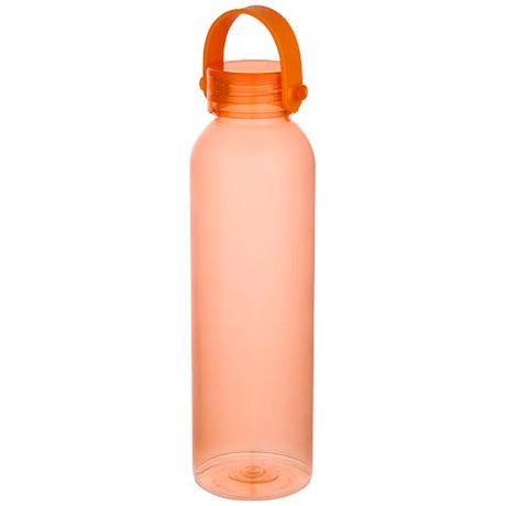 Botella de 630 ml de plástico reciclado con certificado RCS
