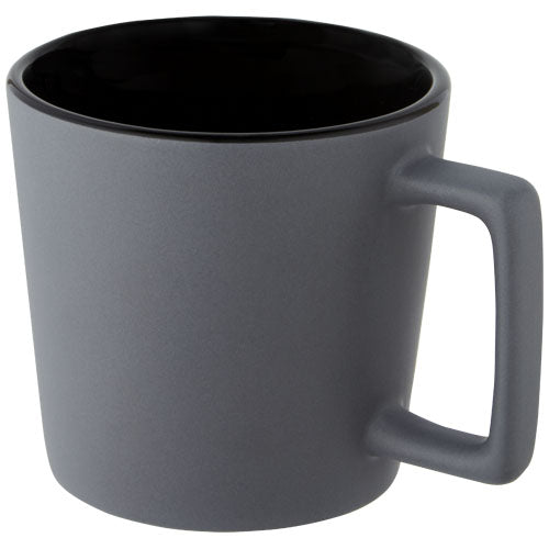 Taza de cerámica de 370 ml con acabado mate Cali
