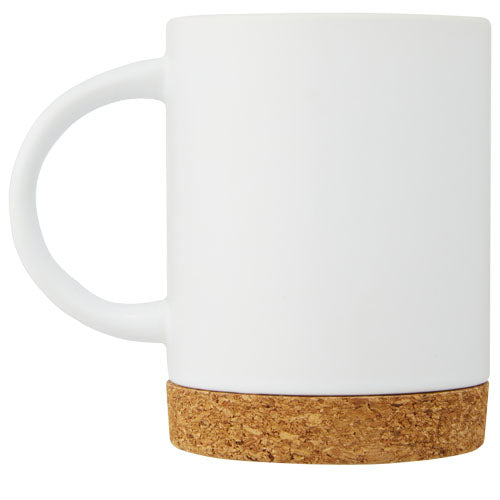 Taza de cerámica de 425 ml con base de corcho Neiva