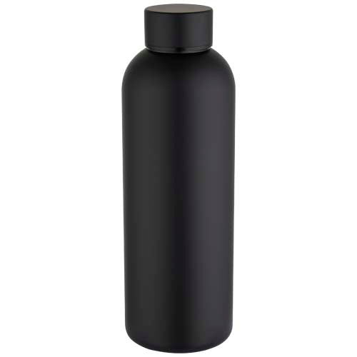 Botella de agua de 750 ml de acero inoxidable reciclado con pared simple y certificado RCS