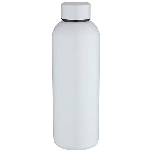Botella de agua de 750 ml de acero inoxidable reciclado con pared simple para sublimación y con certificado RCS