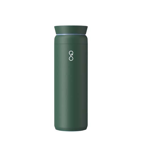 Vaso de acero inoxidable reciclado