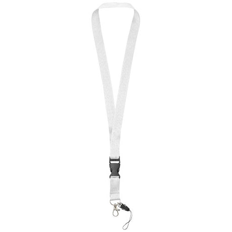 Lanyard con hebilla separable y enganche para móvil "Sagan"