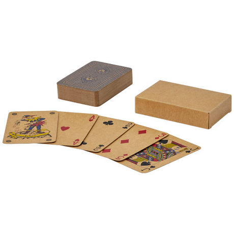 Juego de cartas de papel
