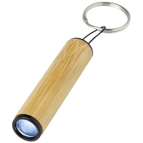Llavero de bambú con luz Cane