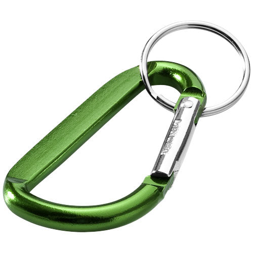Llavero con mosquetón de aluminio reciclado RCS