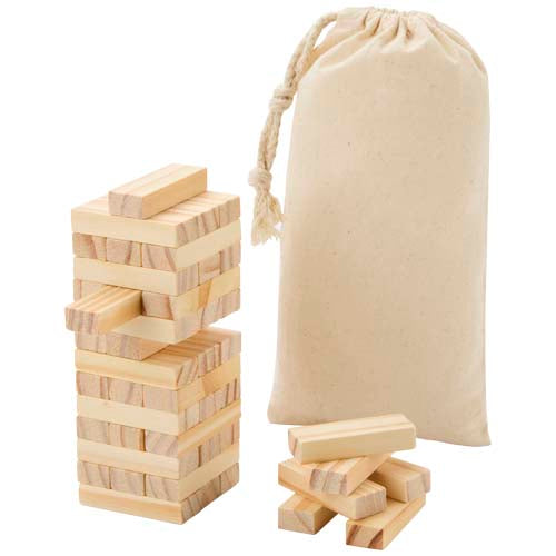 Juego de torre de madera