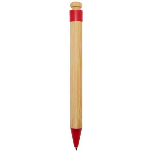Bolígrafo de bambú y plástico