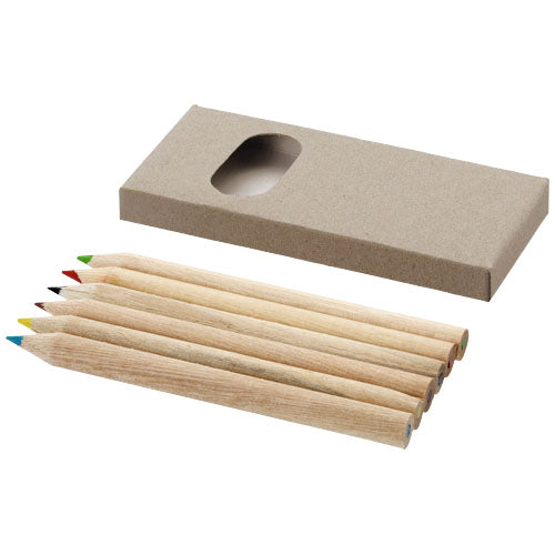 Set de 6 lápices de colores