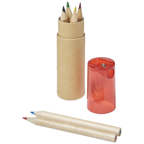 Set de 6 lápices de colores "Kram"