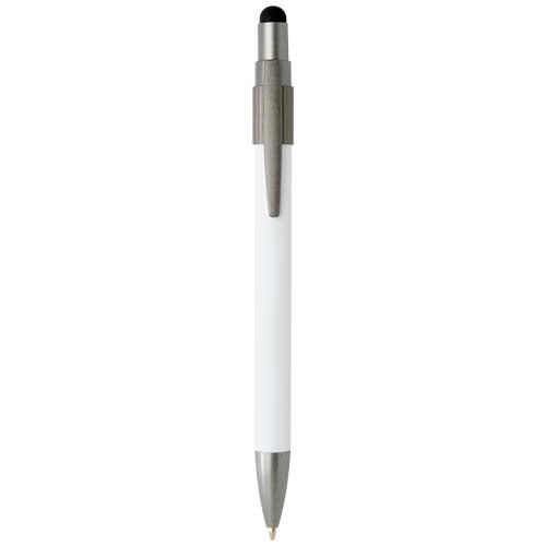 Bolígrafo de material reciclado RCS con stylus y fidget spinner (tinta negra)