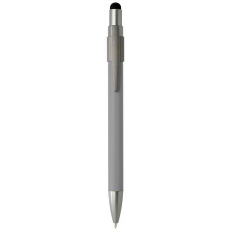 Bolígrafo de material reciclado RCS con stylus y fidget spinner (tinta negra)