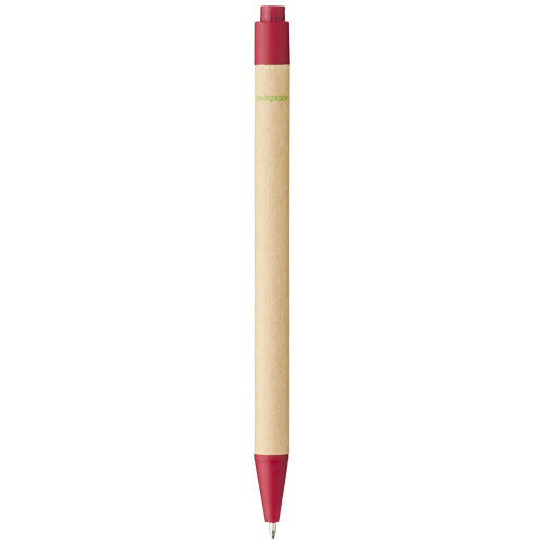 Bolígrafo de cartón reciclado y