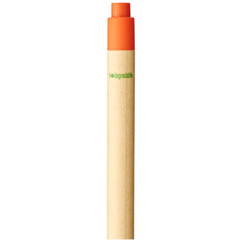 Bolígrafo de cartón reciclado y
