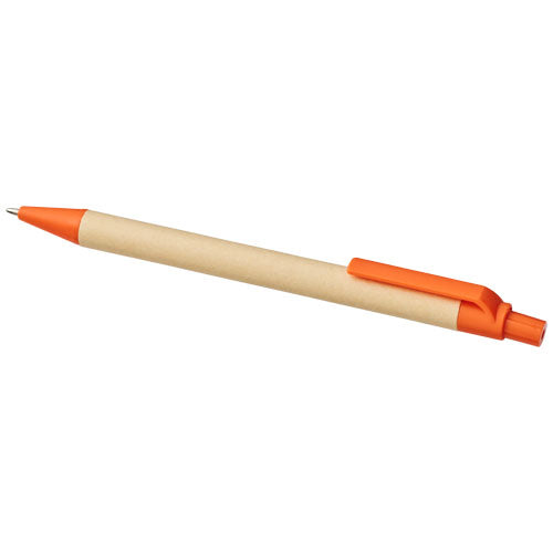 Bolígrafo de cartón reciclado y