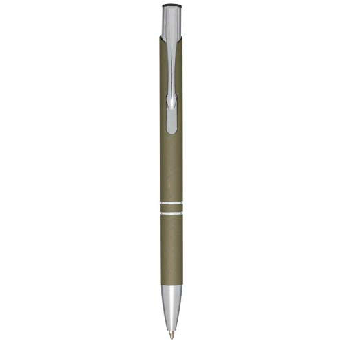 Bolígrafo con empuñadura de tacto suave (tinta negra)