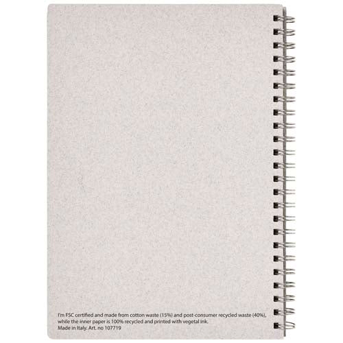 Libreta A5 con espiral Bianco