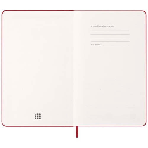 Agenda diaria de 12 meses con tapa dura Moleskine