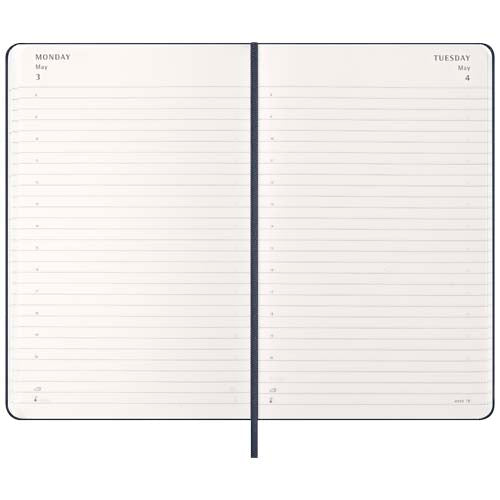 Agenda diaria de 12 meses con tapa dura Moleskine